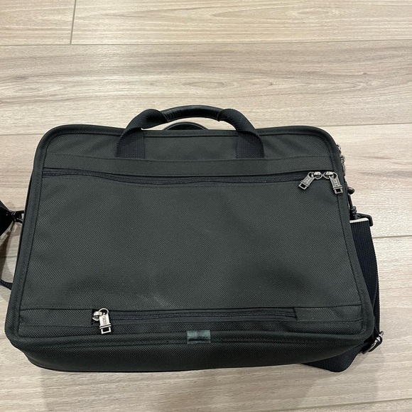 TUMI Alpha Ballistic Nylon Expandable Organizer Laptop Briefcase 26041D4 - Picture 10 of 15